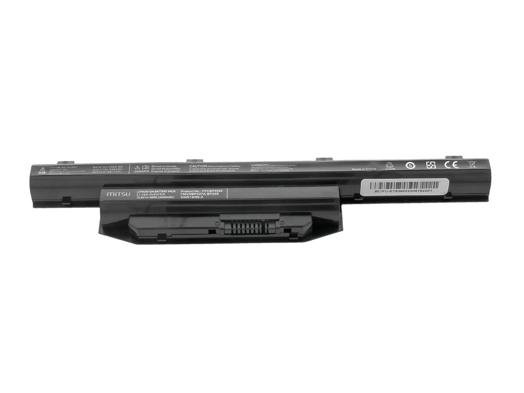 Baterija za Fujitsu Lifebook E753 (4400 mAh, 48 Wh, 10.8-11.1 V) 2