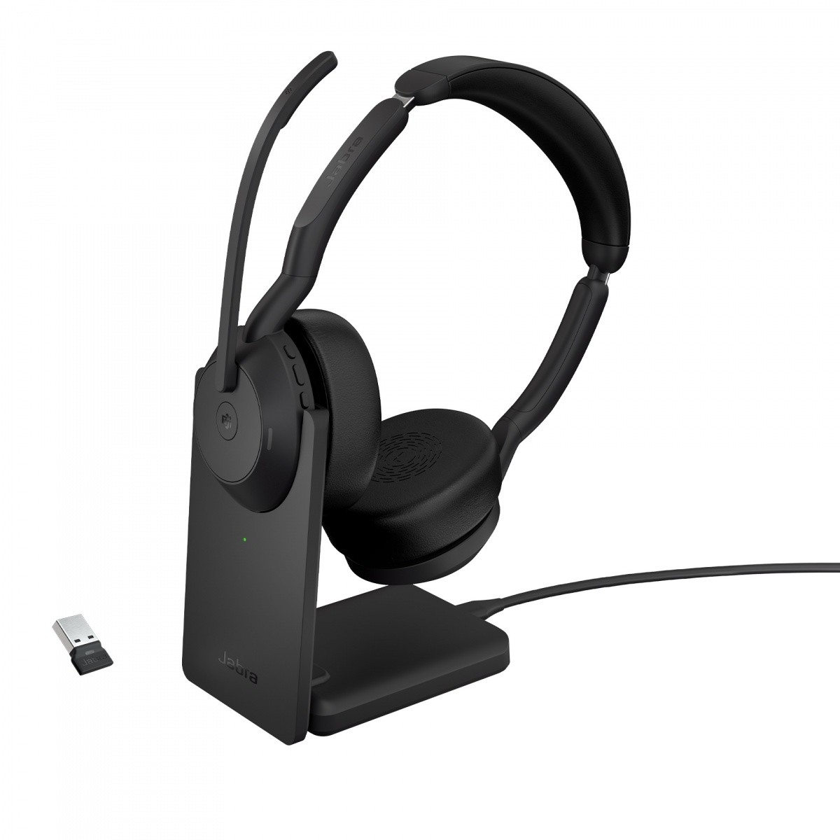 Evolve2 55 Link380a MS Stereo slušalke s stojalom