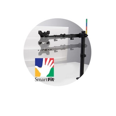 Enoročni nosilec za monitor SmartFit Ergo Single Monitor Arm Long 2