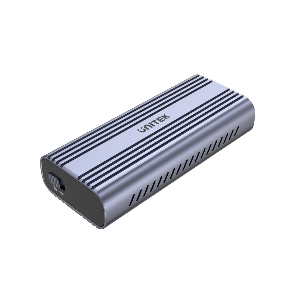 Ohišje za M.2 SSD (NVMe/SATA), 10Gbps, aluminijasto