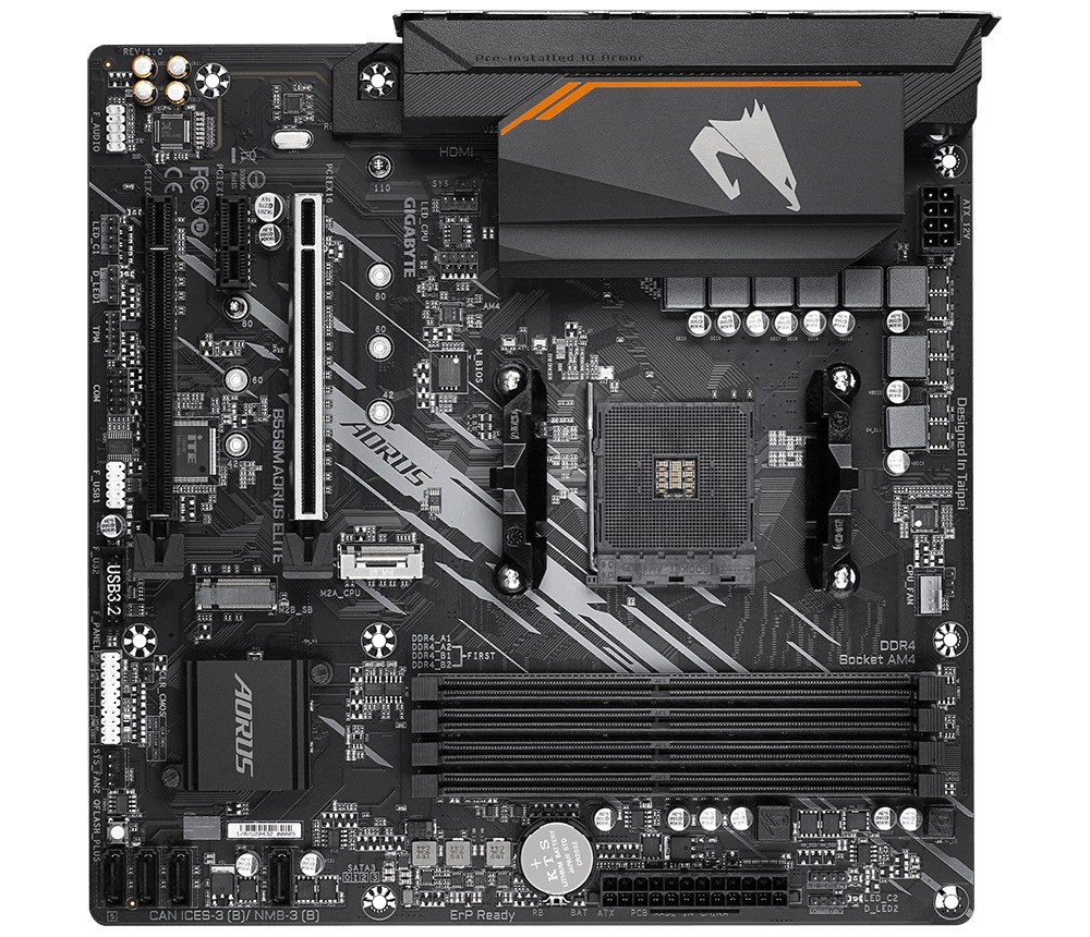 Matična plošča B550M AORUS ELITE AM4 mATX 3