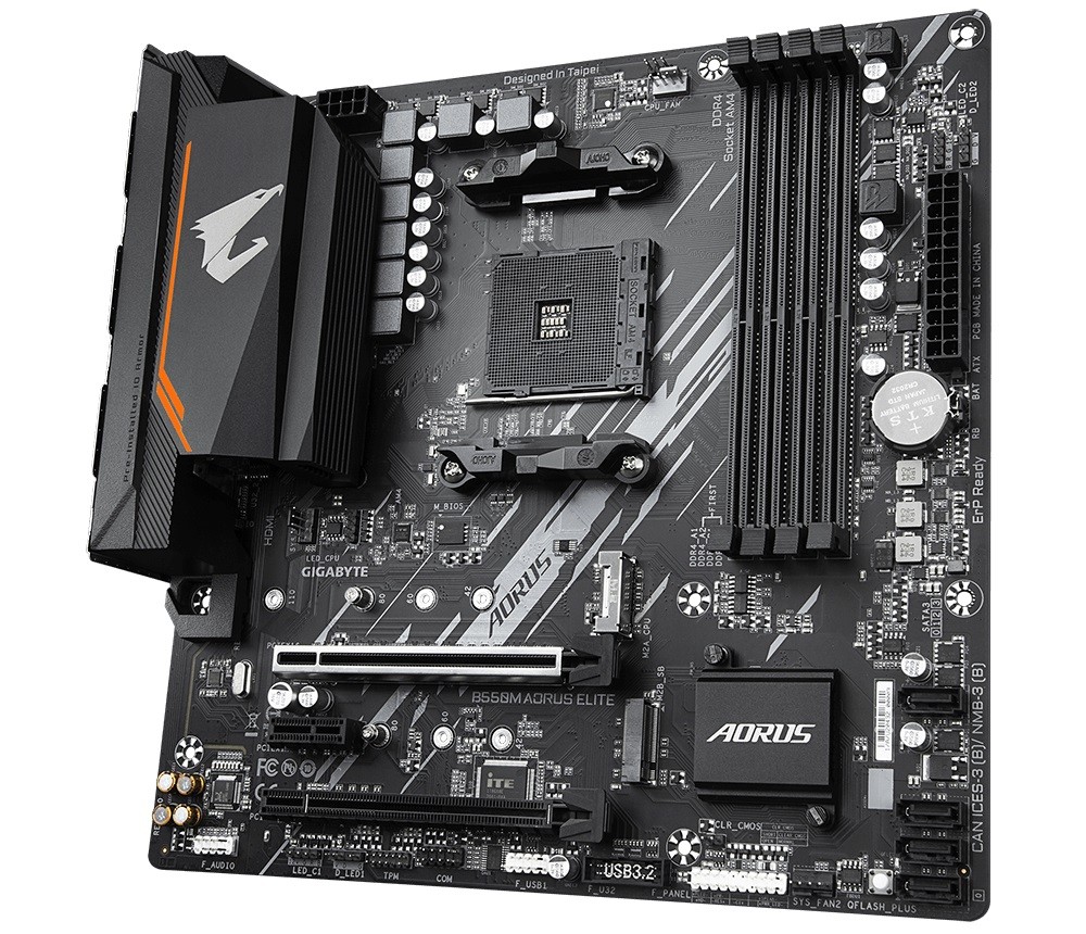 Matična plošča B550M AORUS ELITE AM4 mATX 4