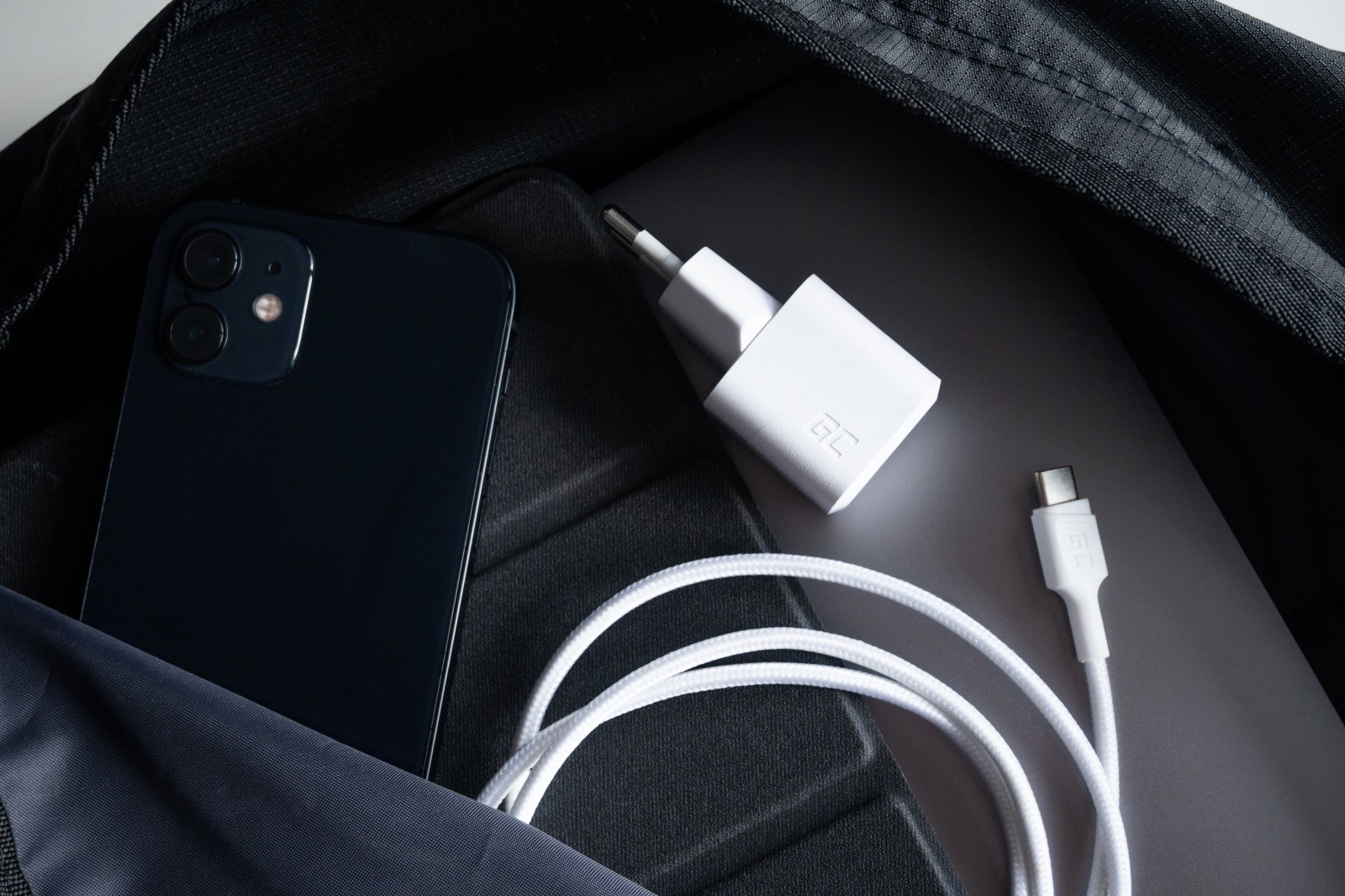 GC PowerGaN 33W USB-C polnilnik (bel) 7