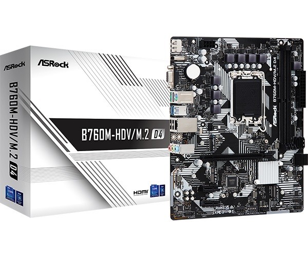 Matična plošča B760M-HDV/M.2 D4 s1700 mATX