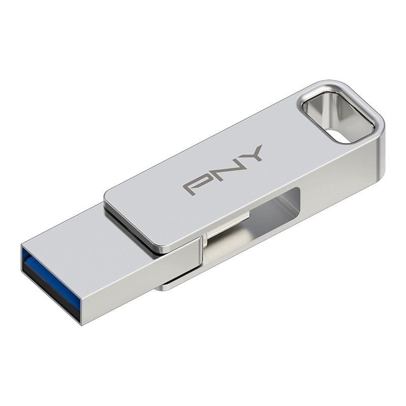 USB ključek PNY Duo-Link, 128GB, USB 3.2 8