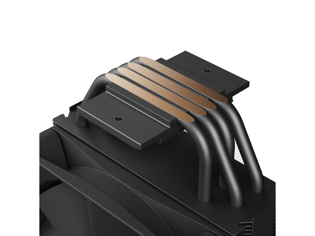 NZXT T120 CPU ventilator, RGB, črn 4