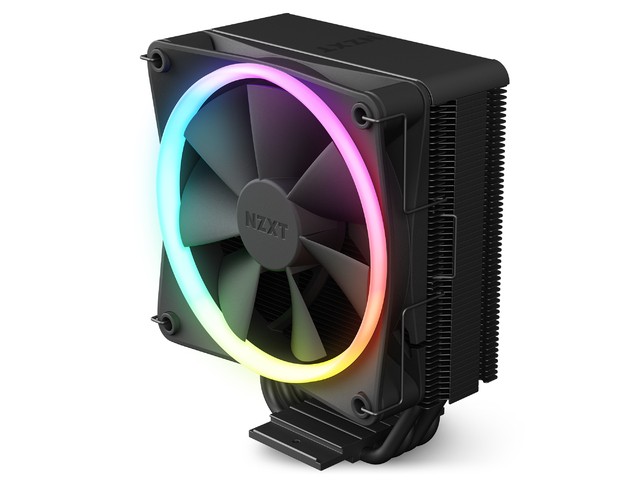 NZXT T120 CPU ventilator, RGB, črn 6
