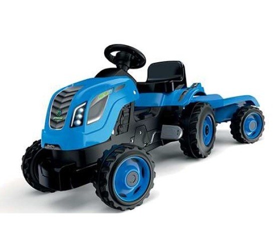Na elektriko poganjani traktor XL, modri