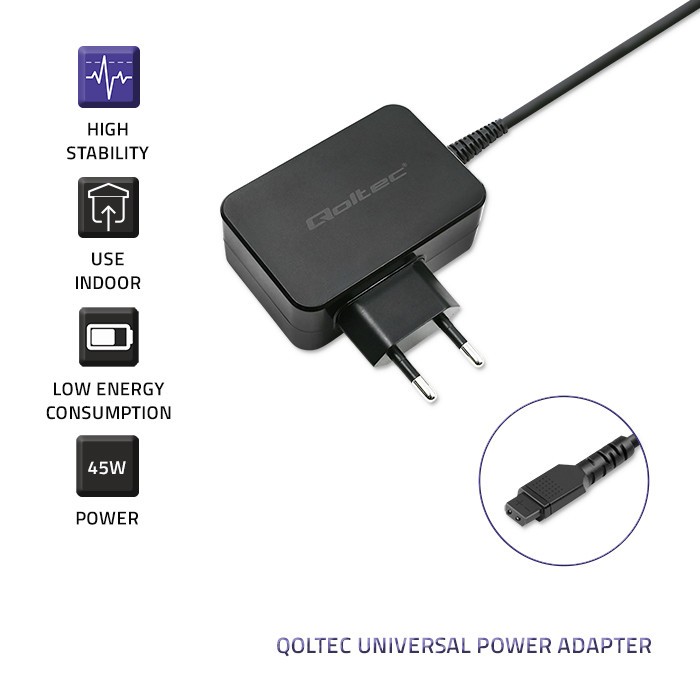 Univerzalni napajalnik 45W z 8 vtičnicami 3