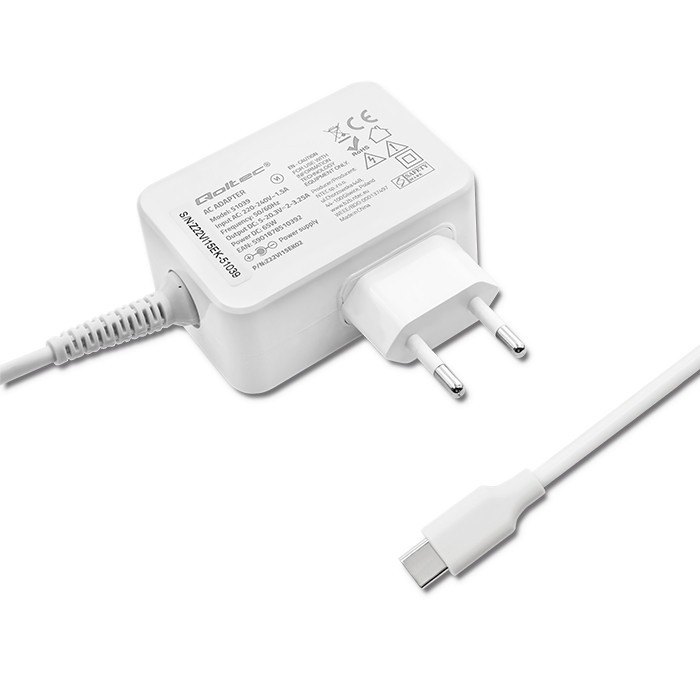Napajalnik 65W USB-C PD Bel 4