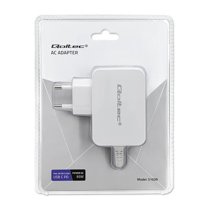 Napajalnik 65W USB-C PD Bel 8