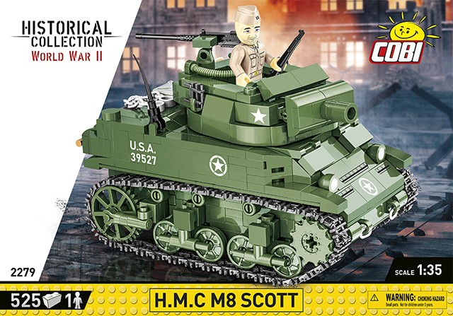 Gradbeni bloki H.M.C M8 Scott 2