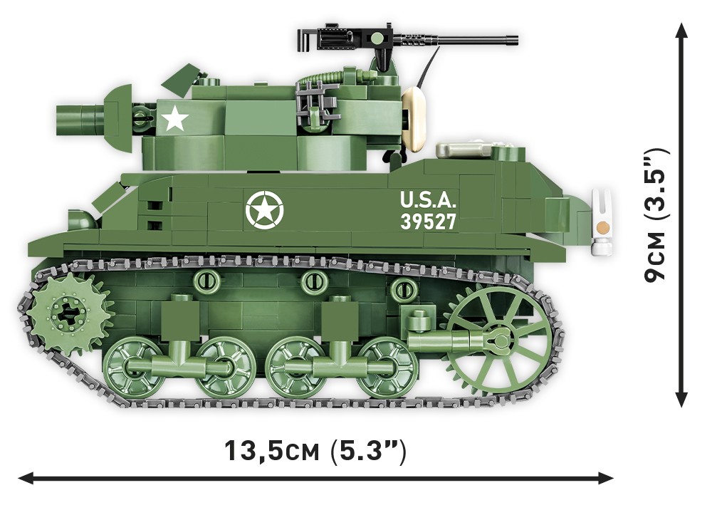 Gradbeni bloki H.M.C M8 Scott 6