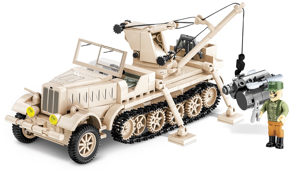 Cobi Kocke Sd.Kfz. 9/1 Famo gradbeni komplet 4