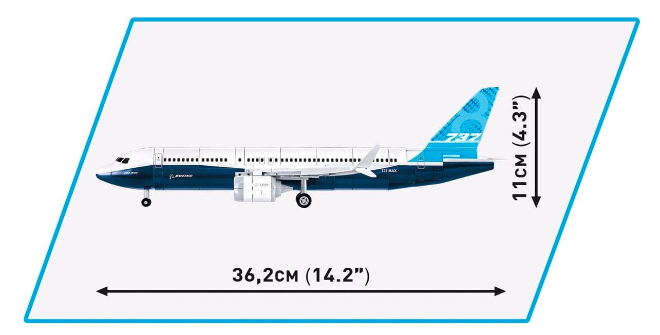 Gradbeni bloki Boeing 737-8 7