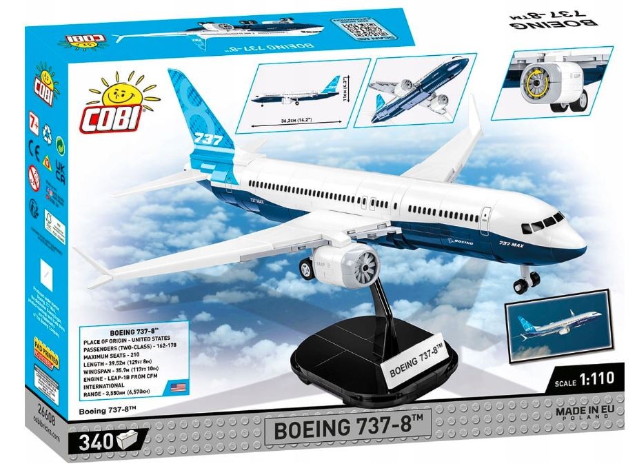 Gradbeni bloki Boeing 737-8 8