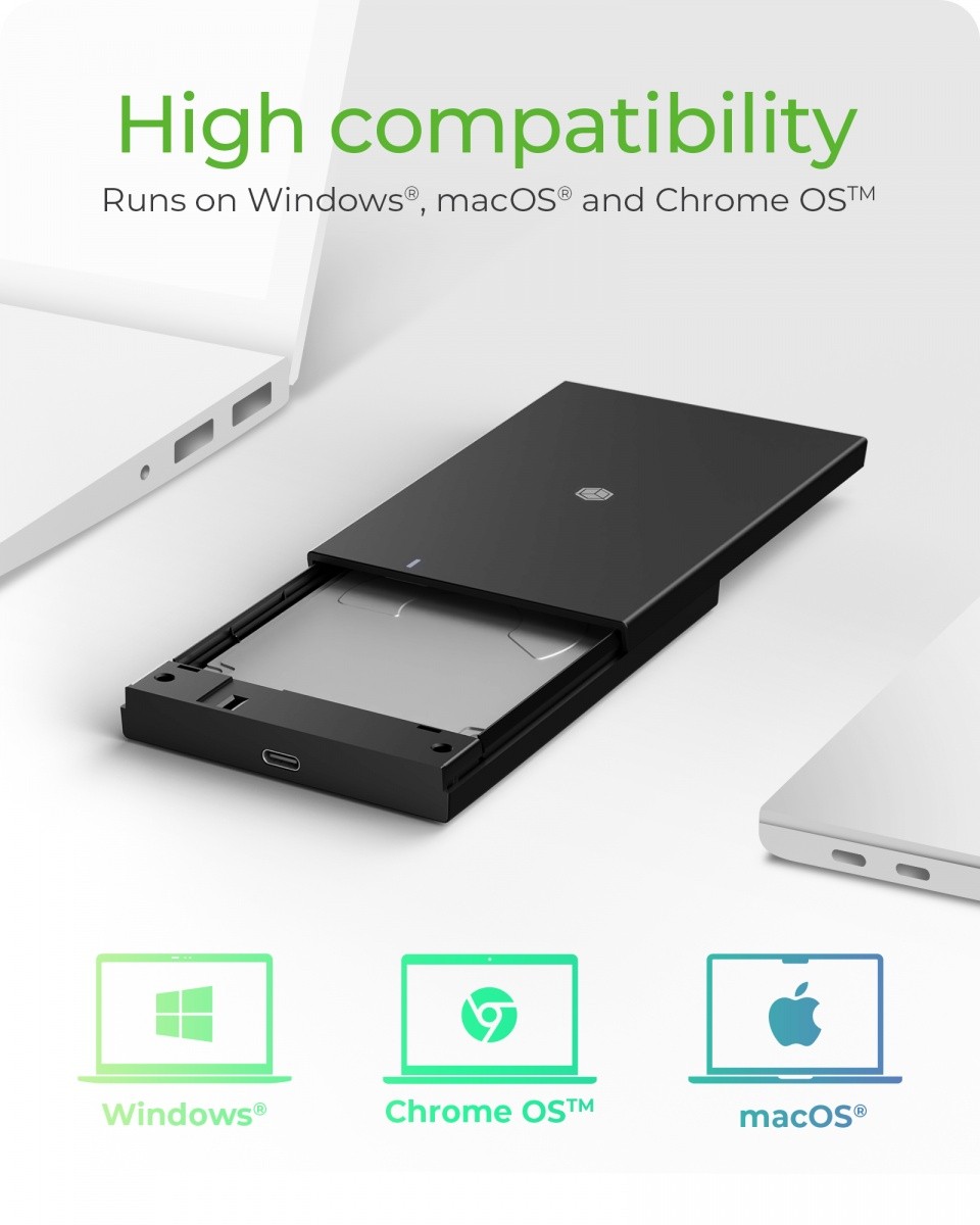 Ohišje SSD/HDD 2,5" SATA za USB 3.2 Gen.1 8