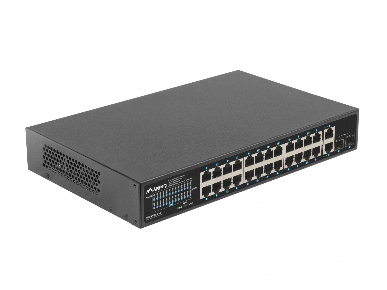 Upravljivi mrežni preklopnik 24x1GB PoE+, 2xSFP 6