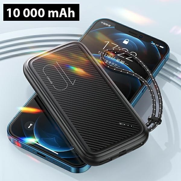 Powerbank PB56, 10000mAh, 2xUSB, črn 6