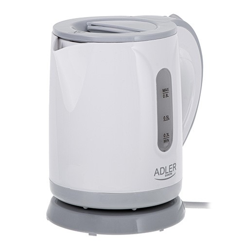 Adler AD 1371g električni kuhalnik vode 0,8l - belo-siv 2