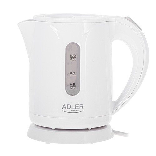 Adler AD 1371w električni kuhalnik vode 0,8l - bel