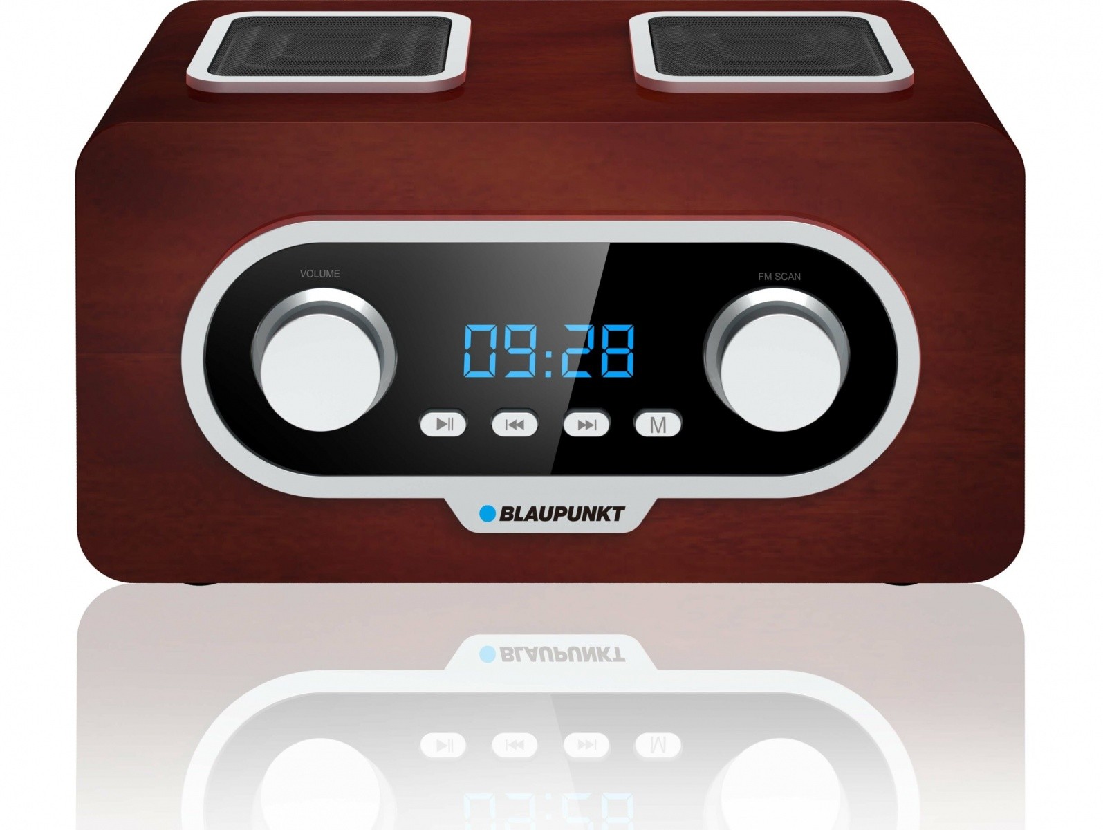 Prenosni radio PPP522BR FM/SD/USB/AUX z uro 2