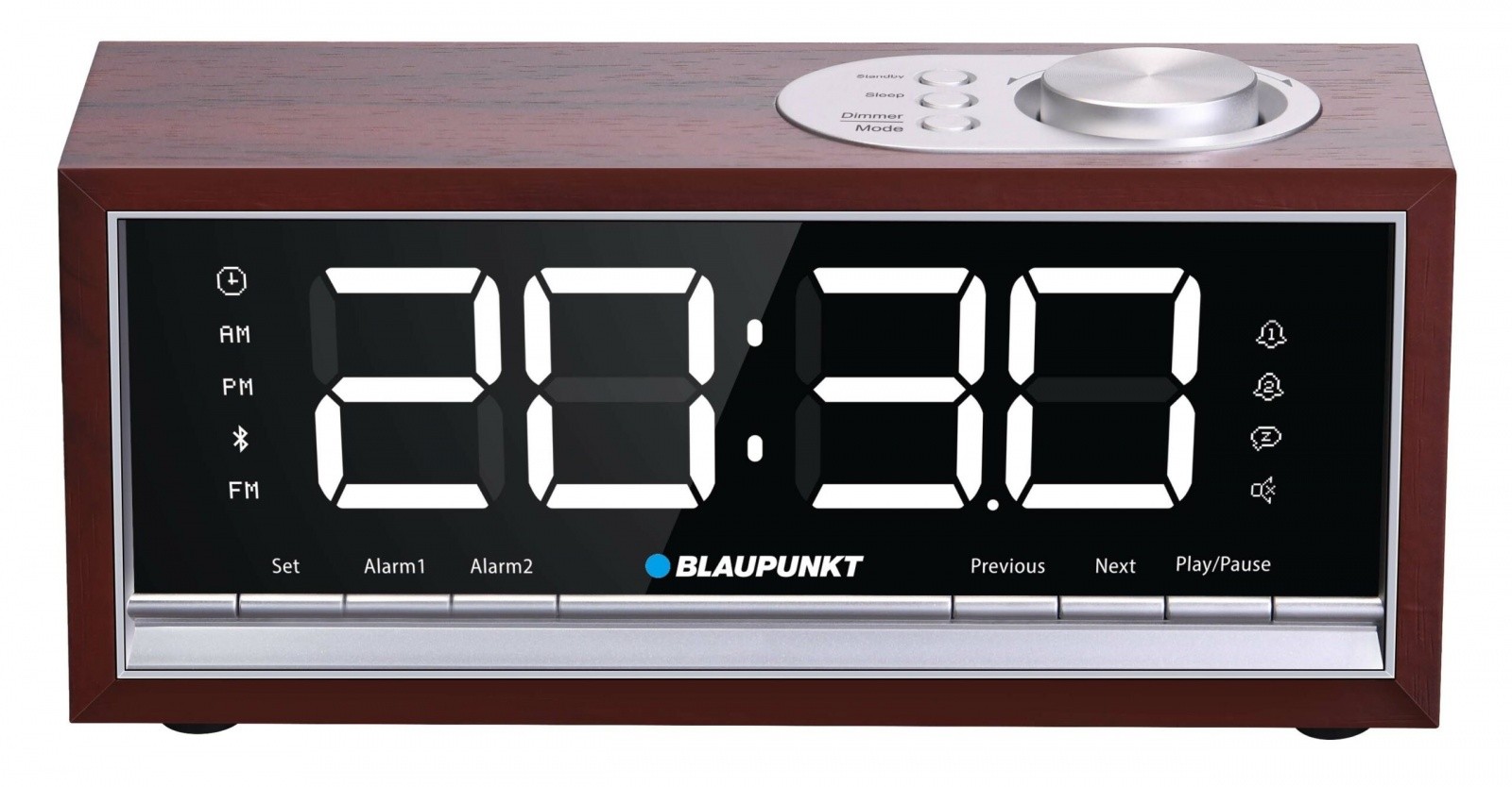 Radio budilka FM PLL Bluetooth CR60BT