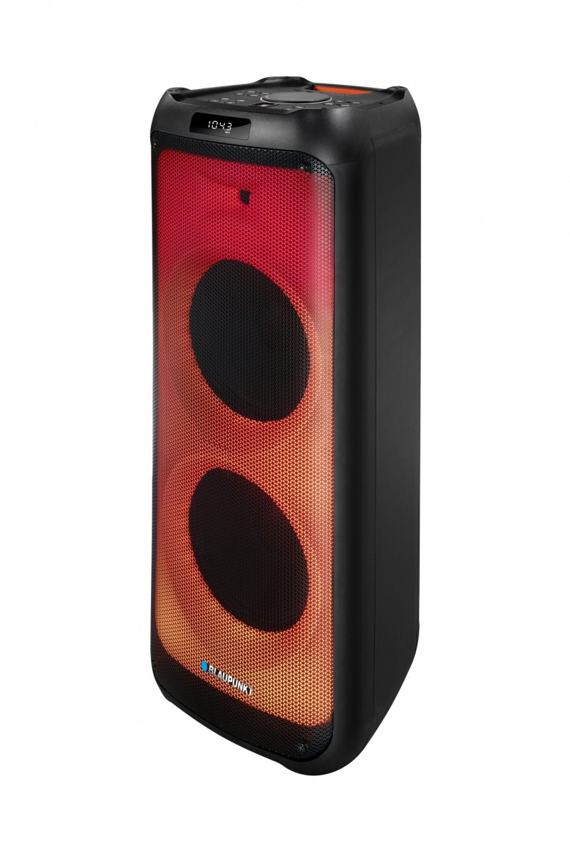 Party zvočnik PB12DB, FM PLL, USB/SD/BT, 2x Karaoke, Full LED 3
