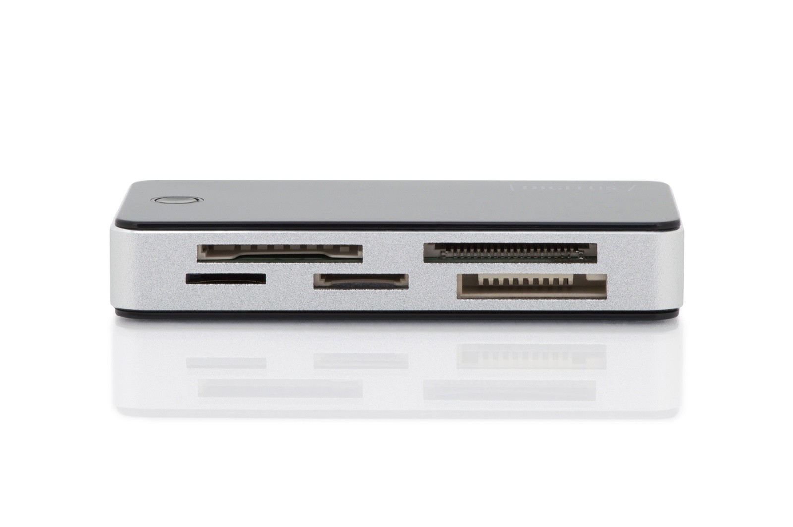 5-portni bralnik kartic USB 3.0 SuperSpeed, črno-srebrn 8