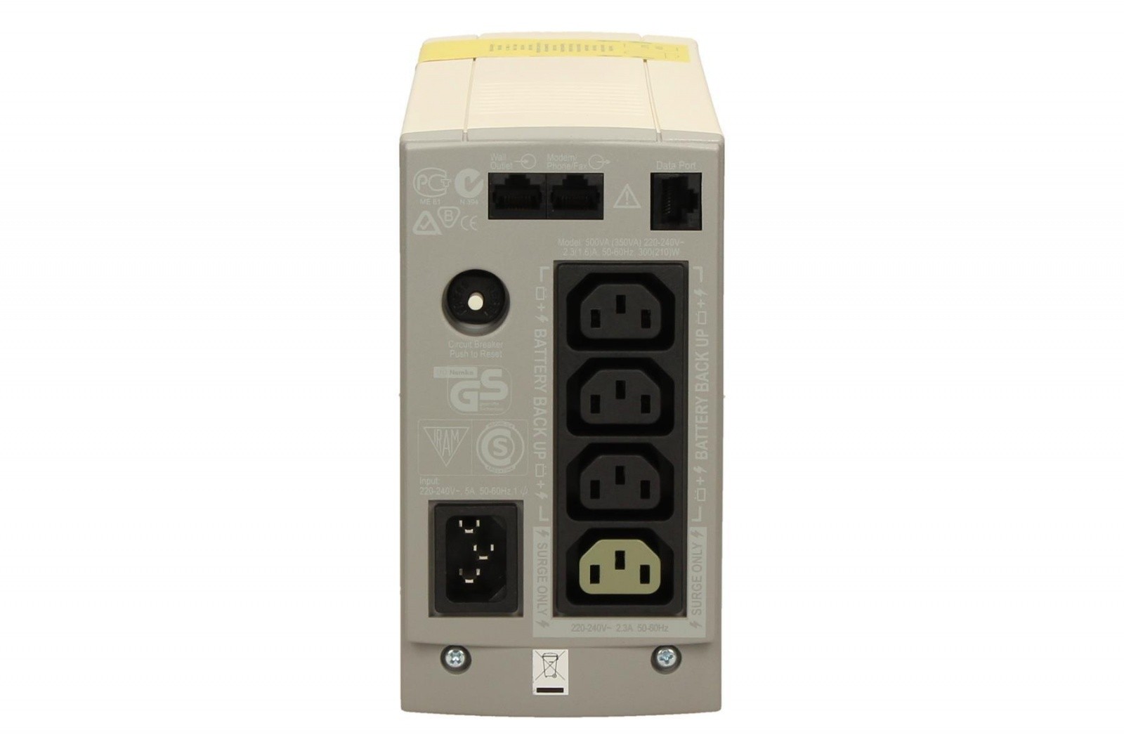 Neprekinjeno napajanje (UPS) BACK-UPS CS 350VA USB/SERIAL 230V 6
