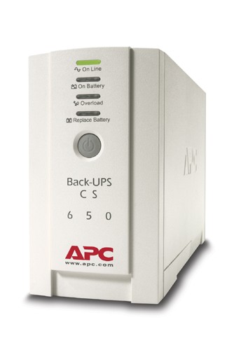 Neprekinjeno napajanje (UPS) BACK-UPS CS 650VA USB/SERIAL 230V