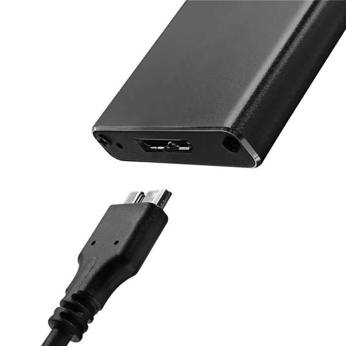 Ohišje za M.2 SATA SSD (NGFF) pogon, USB 3.0 4