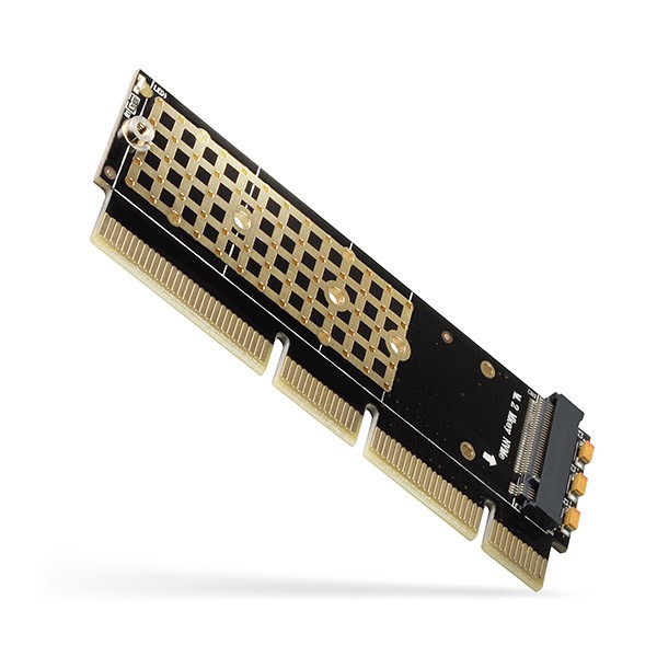 Adapter PCIe M.2 NVMe na 1U