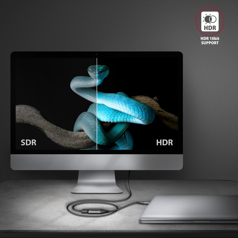 Aktivni adapter USB-C na HDMI 2.0 4K/60Hz, 25cm 6