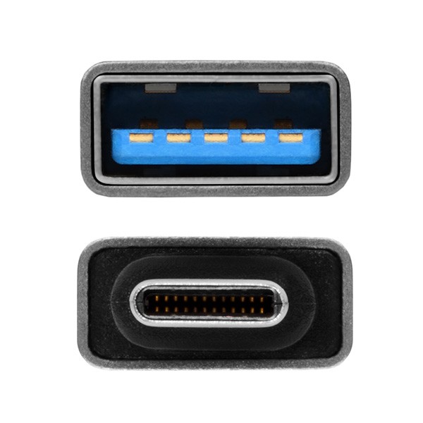 Adapter USB 3.1 Type-C (moški) > Type-A (ženski), ALU 5