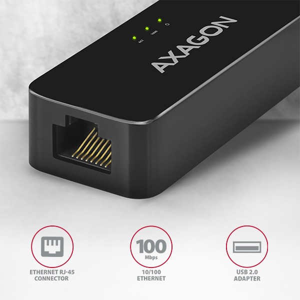 Mrežna kartica ADE-XR Fast Ethernet, USB 2.0, samodejna namestitev 2