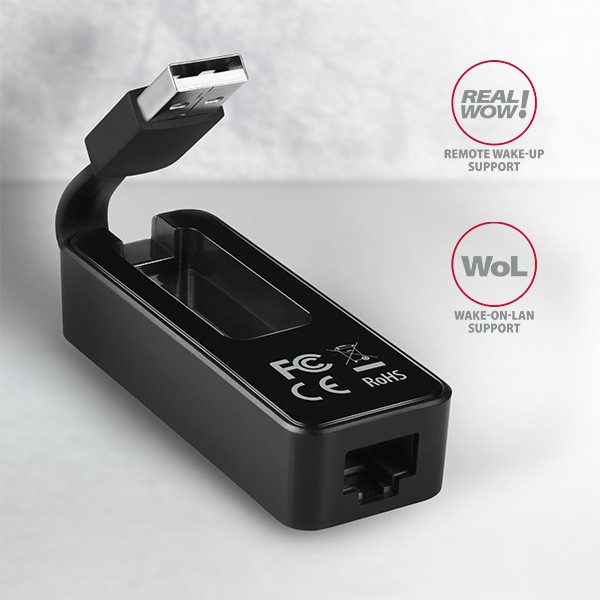 Mrežna kartica ADE-XR Fast Ethernet, USB 2.0, samodejna namestitev 3