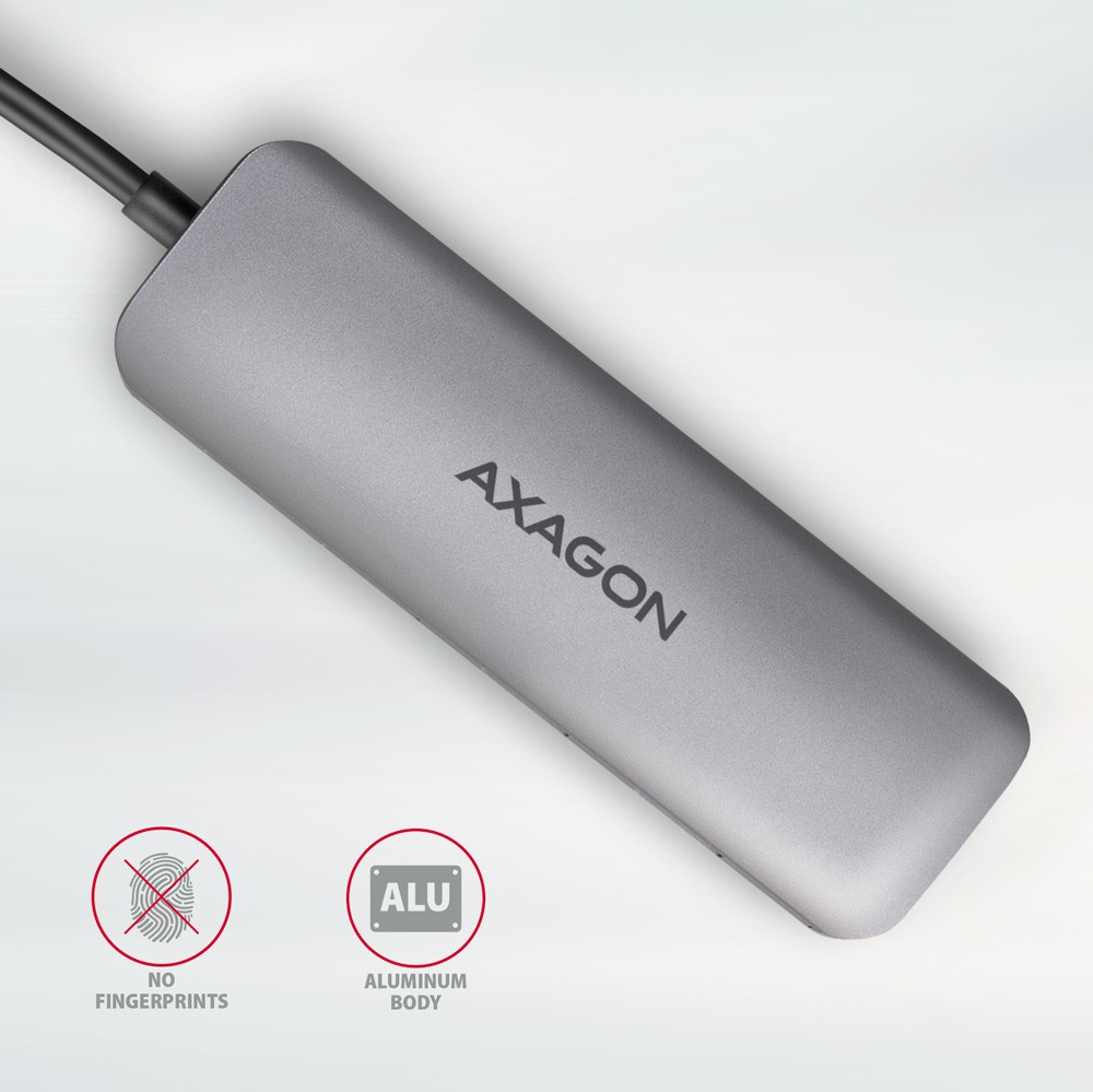 Večvratni USB hub (3x USB-A) + HDMI + SD/microSD, USB-C 3.2 Gen1 7
