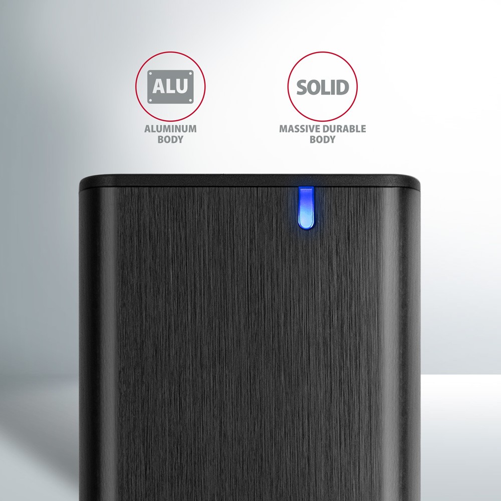 Aluminijasto ohišje za M.2 NVMe/SATA SSD (30-80mm), USB-C 3.2 Gen 2 5