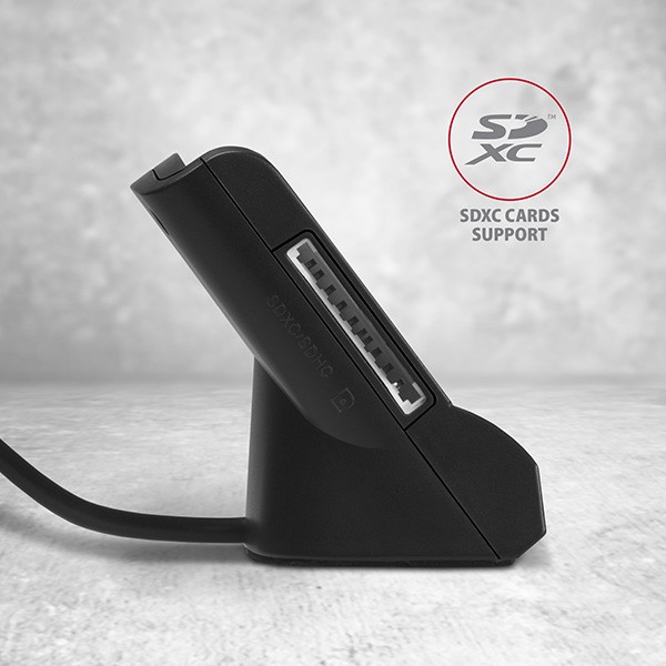 Čitalnik kartic CRE-SM2: ID, SD/microSD, SIM, USB 5