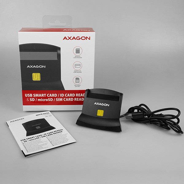 Čitalnik kartic CRE-SM2: ID, SD/microSD, SIM, USB 7