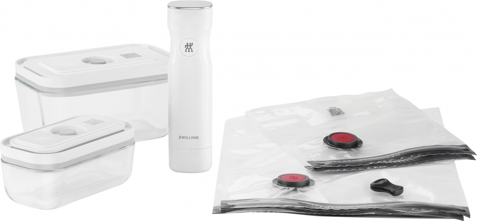 ZWILLING Fresh & Save komplet za vakuumsko shranjevanje (stekleno, S/M)