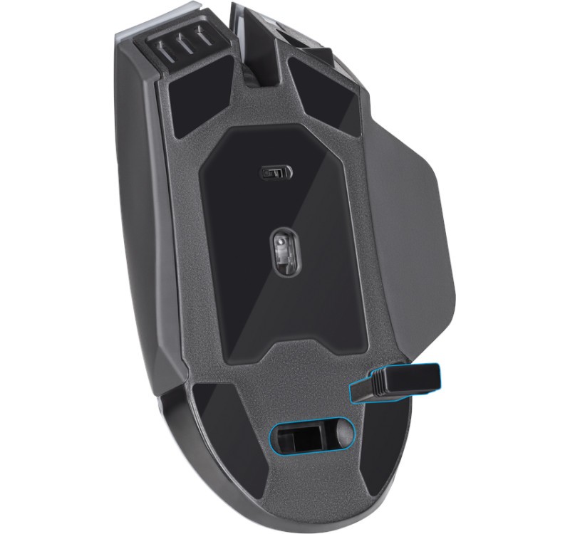 Brezžična gaming miška OneShot GM-067, 3200 DPI, 7P 3