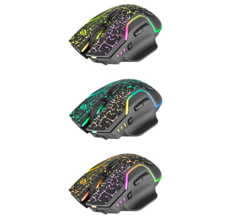 Brezžična gaming miška OneShot GM-067, 3200 DPI, 7P 7