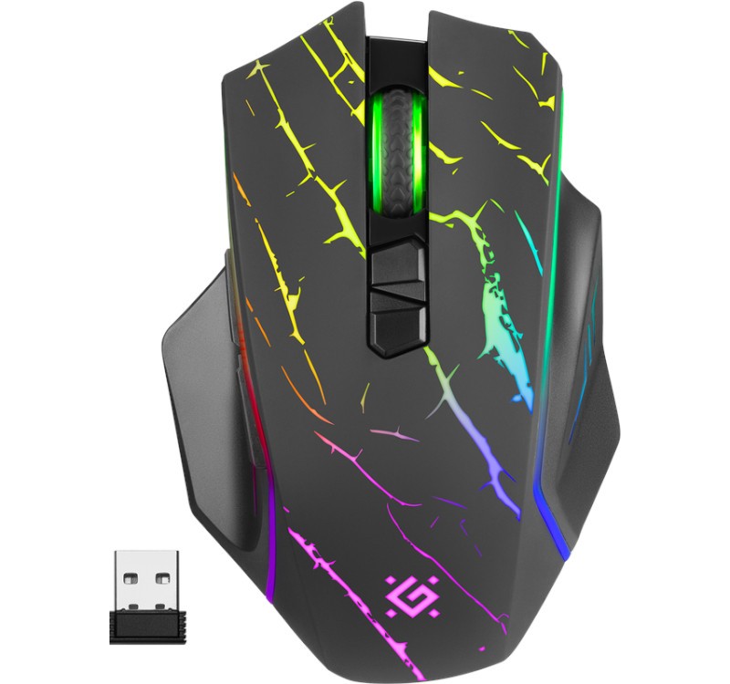 Brezžična gaming miška URAN GM-503, 3200 DPI, 8P