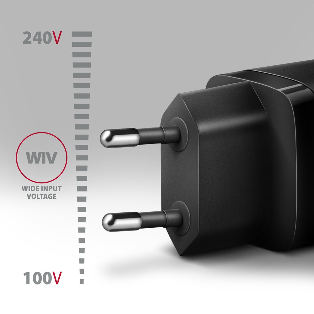 Polnilnik ACU-PQ30 PD & QC 30W, Črn 3