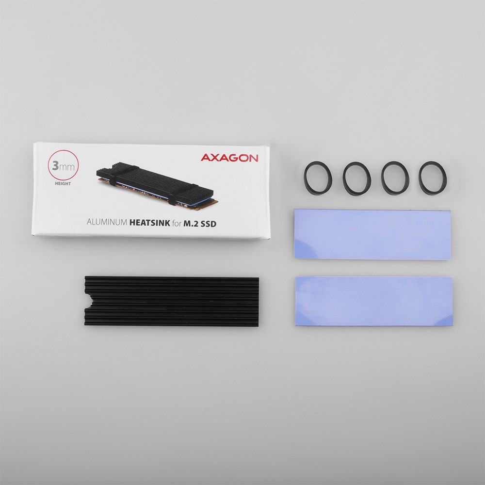 Pasivni hladilnik za M.2 SSD 3mm 7