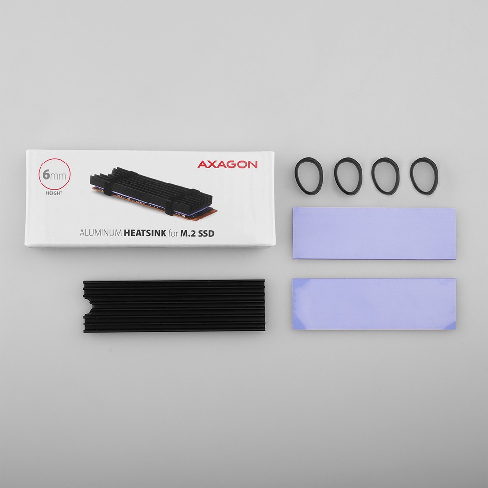 Pasivni hladilnik za M.2 SSD 6mm 7