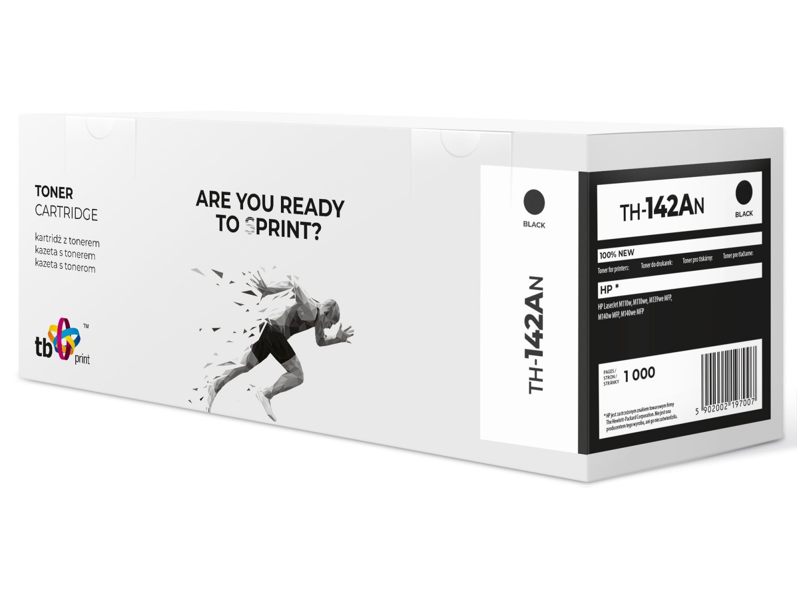 Toner za HP M140 TH-142AN, Czarny