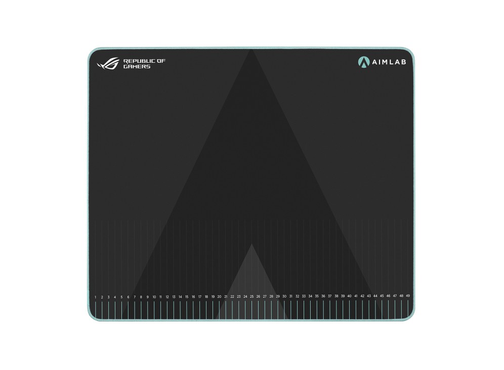 Podloga za miško ROG Hone Ace Aim Lab Edition, 508x420x3 mm, črna